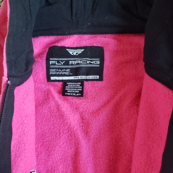 FLY Racing Women's Zip Up Hoodie - Picture 3 of 3